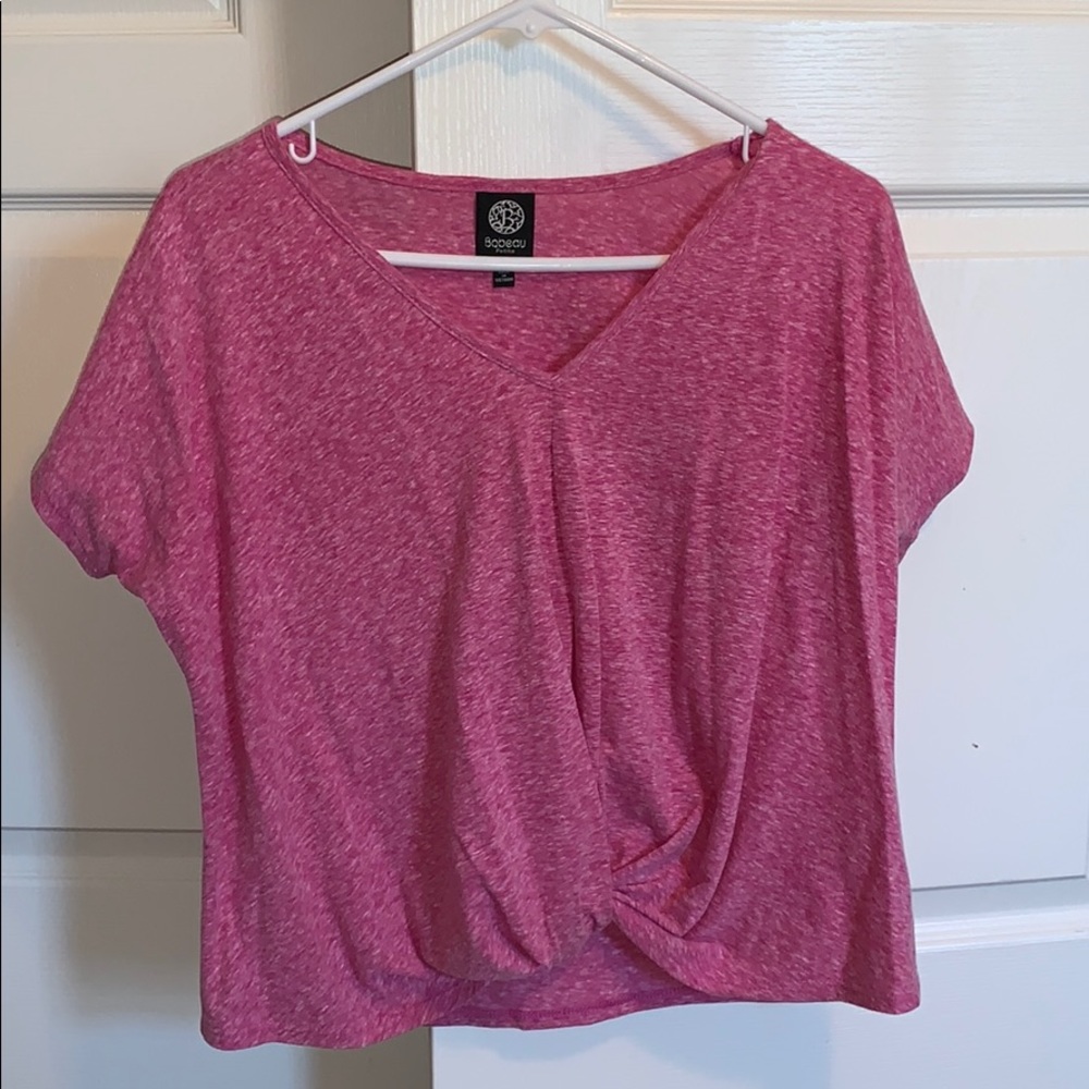 Bobeau pink shirt size S